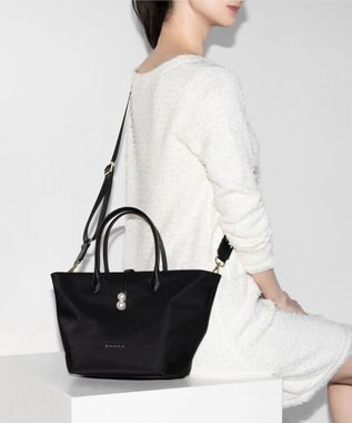 TOCCA 【環境にやさしい素材・撥水】【大人百花掲載】INNOCENCE TOTE トートバッグ ブラック系