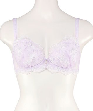 San-ai Resort（三愛水着楽園） エレガントコレクション【2503】単品ブラEFGカップ 【背中すっきり】 パープル