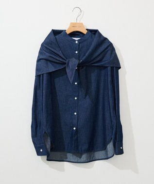 AMERICAN HOLIC スカーフセットデニムシャツ One Wash