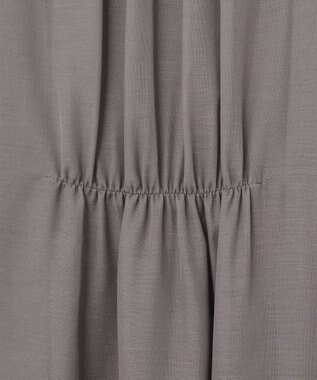 J.PRESS LADIES L 【WEB限定カラーあり・洗える】 ブライトスパンボイル ワンピース ライトグレー系