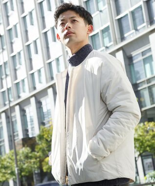 SHARE PARK MENS 【UNISEX】モンスター中綿カーディガン（L・XLサイズ） オフホワイト