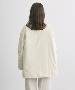 AMERICAN HOLIC 軽ポカリバーシブルキルティングコート Ivory