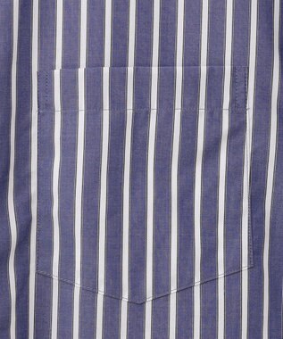 J.PRESS YORK STREET 【UNISEX】タイプライターストライプ シャツ ネイビー系1