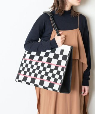 SIDE MESH TOTE BAG / サイドメッシュトート / TRICOTE | ファッション