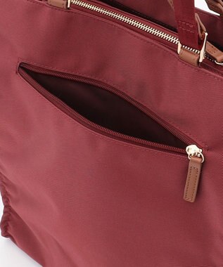 LA BAGAGERIE 縦長スクエアトート ワイン