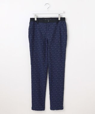 23区GOLF 【MEN】エンブレムジャガードパンツ ネイビー系5