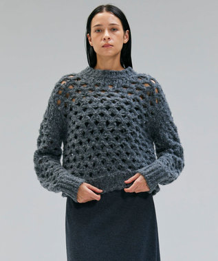 BEIGE， KOKOMO / ウールアルパカメッシュニット