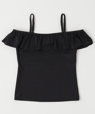 OP／FILA 【repipi armario】サロペット付き水着 3点セット オフホワイト