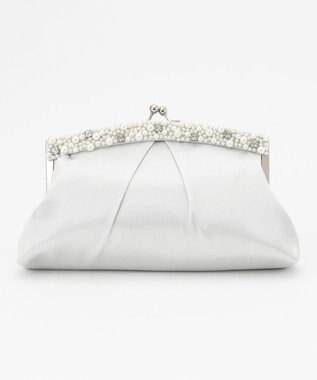  【2WAY】ジュエル調フレームパーティ バッグ