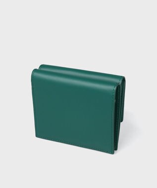 Paul Smith スワールカットカードレイヤー 2つ折り財布 ブルーグリーン