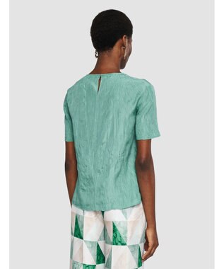 JOSEPH 【洗える】ハボタイ　シルクブラウス Lagoon