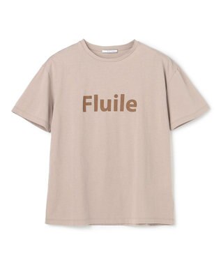 BEIGE， STELLERITE / コットンロゴTシャツ Taupe
