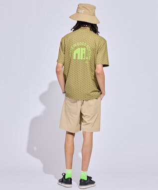 PW CIRCULUS 【MEN】エレファント ドットモックネック ゴルフ カーキ系5