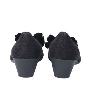 Bridget Birkin ＜3E＞【Bridget Birkin Walk】リボンウォーキングパンプス ブラックコンビ