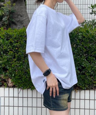 WEGO 【ユニセックス着用ITEM/MLサイズ展開】BENDAVISサークルロゴT（SS） ホワイト
