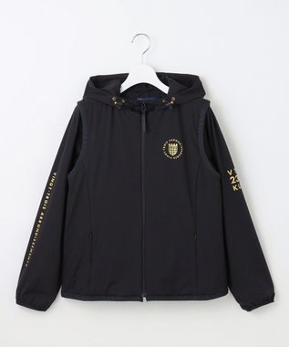 23区GOLF 【WOMEN】マルチウェイ ブルゾン＆リバーシブルベスト セットアイテム　気温の変化に対応 ブラック系