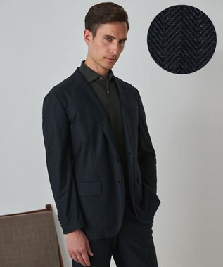 GOTAIRIKU セットアップ対応【カイテキ７機能】ドライジャージー ジャケット_ヘリンボーン柄(26年モデル)