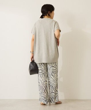 AMERICAN HOLIC 【先行予約】【WEB限定】フレンチスリーブVネックニットカーディガン Gray Mixture