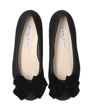 Bridget Birkin ＜3E＞【Bridget Birkin Walk】リボンウォーキングパンプス ブラックコンビ