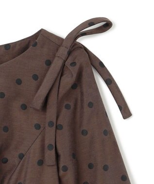 TOCCA 【00サイズあり・洗える】MIDNIGHT TEARS ドレス モカ系