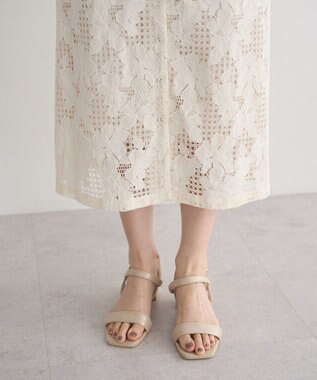 YECCA VECCA レースワンピース Ivory