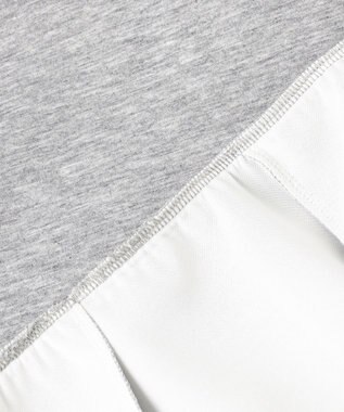 ICB 【WEB限定・洗える】ソフトダンボール フーディ プルオーバー グレー系