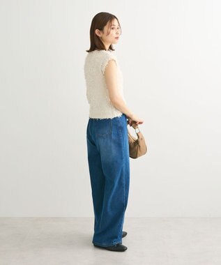 Green Parks ・ｓｗｉｎｇ　ｂｙ　チュールヤーンプルオーバー Ivory