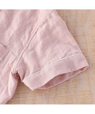 UCHINO マシュマロガーゼ半袖レディスパジャマ ピンク