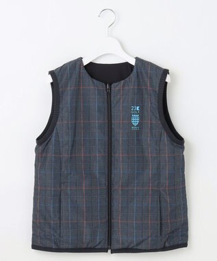 23区GOLF 【WOMEN】マルチウェイ ブルゾン＆リバーシブルベスト セットアイテム　気温の変化に対応 ブラック系