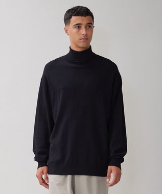  スタイリッシュ タートルネック ニット