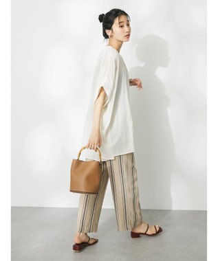 CRAFT STANDARD BOUTIQUE ヴィンテージボイルミルフィーユチュニック Off White