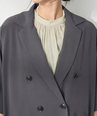 CRAFT STANDARD BOUTIQUE 半袖テーラードジャケット Gray