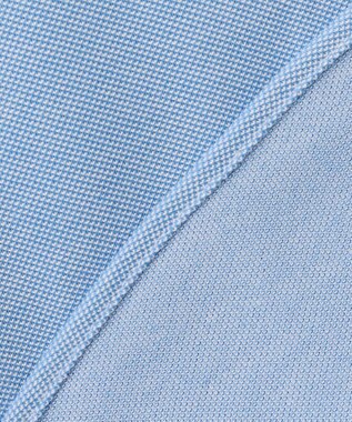 GOTAIRIKU 【吸水速乾】クールマックス鹿の子 ビズシャツ_ボタンダウン サックスブルー系