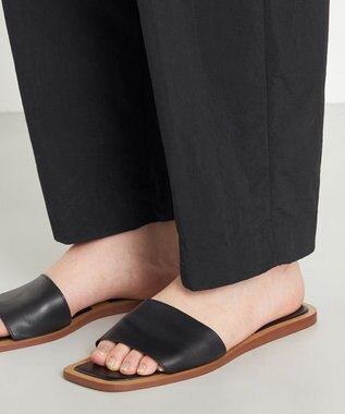 NAVE 【ReNAVE　撥水機能・UVカット・透湿・接触冷感・洗える】ナイロンタスランジャンプスーツ ブラック系