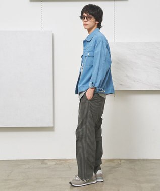 J.PRESS YORK STREET 【UNISEX】UNIVERSAL OVERALL × YORK STREET デニムジャケット ダルブルー系