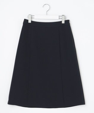 J.PRESS LADIES 【洗える】セラテリーダブルクロス フレアー スカート ネイビー系
