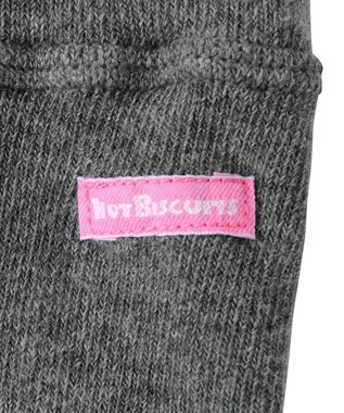 MIKI HOUSE HOT BISCUITS 【70-120cm】 雪の結晶柄 タイツ グレー