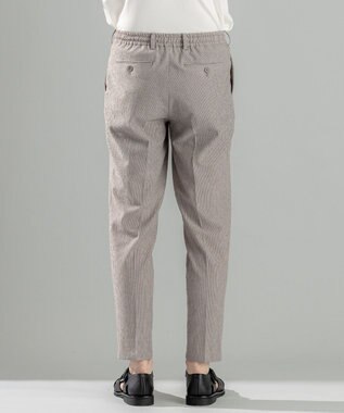 JOSEPH HOMME ＜新色追加＞新素材【通気性/ストレッチ】トリコサッカーストレッチ ドロスト付テーパードパンツ /  PEGG CONVERTIBLE ライトグレー系