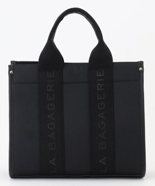 LA BAGAGERIE ロゴテープ2WAYトートバッグ　Sサイズ ブラック