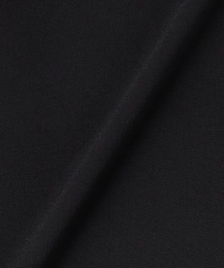 J.PRESS LADIES L 【セットアップ対応】Light ジョーゼット ワイド イージーパンツ ブラック系