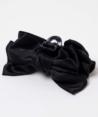 WEGO Lリボンバンスクリップ ブラック