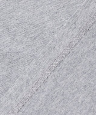 J.PRESS KIDS 【140-170cm】40/2天竺襟付き Vネック ポロシャツ ライトグレー系