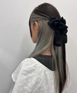 WEGO Lリボンバンスクリップ ブラック