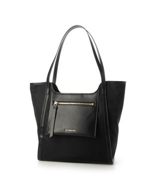 LA BAGAGERIE リサイクルレザー　フラップA4トート ブラック