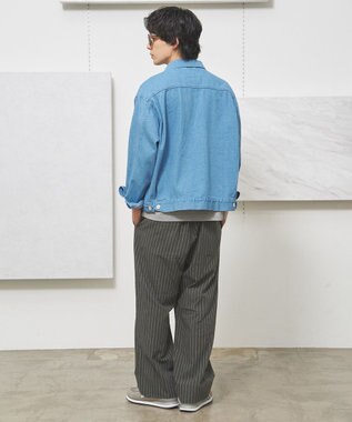 J.PRESS YORK STREET 【UNISEX】UNIVERSAL OVERALL × YORK STREET デニムジャケット ダルブルー系