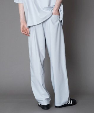 WEGO 【セットアップ対応】TRイージーストレートスラックス ライトグレー