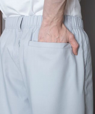 WEGO 【セットアップ対応】TRイージーストレートスラックス ライトグレー