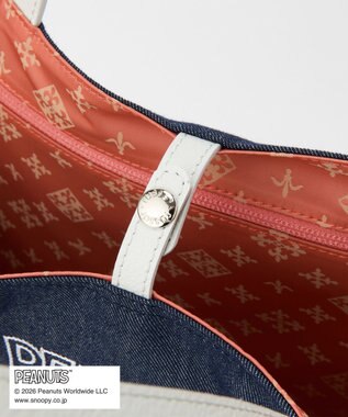 russet 《PEANUTS×russet》リバーシブルビッグトートバッグ(CE-1756) Indigo