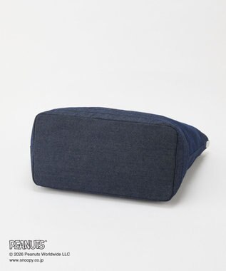 russet 《PEANUTS×russet》リバーシブルビッグトートバッグ(CE-1756) Indigo