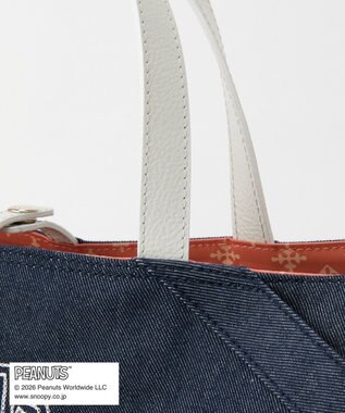 russet 《PEANUTS×russet》リバーシブルビッグトートバッグ(CE-1756) Indigo